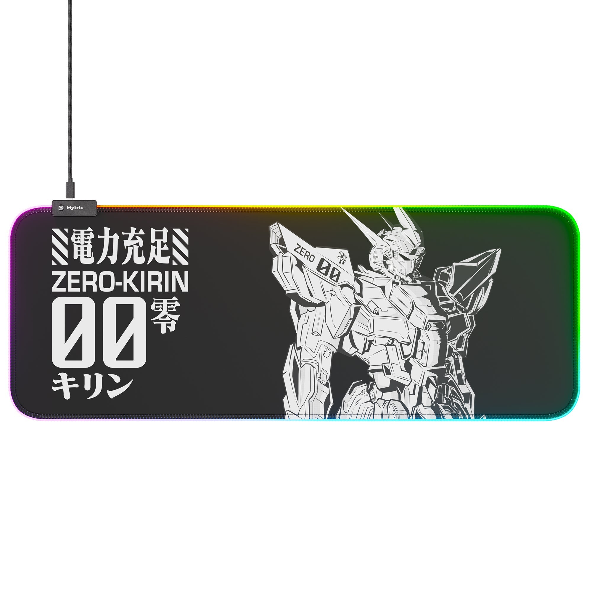 Mytrix Zero-Kirin RGB Gaming Mouse Pad, LED Soft Extended Large Office Mouse Pad, Anti-Slip Rubber Base, Keyboard Mouse Mat - Black Mytrix Zero-Kirin RGB Gaming Mouse Pad, LED Soft Extended Large Office Mouse Pad, Anti-Slip Rubber Base, Keyboard Mouse Mat - Black